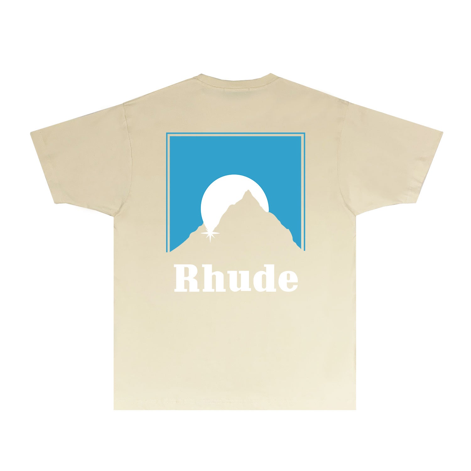 Rhude T-shirts Printed Trendy Pure Cotton