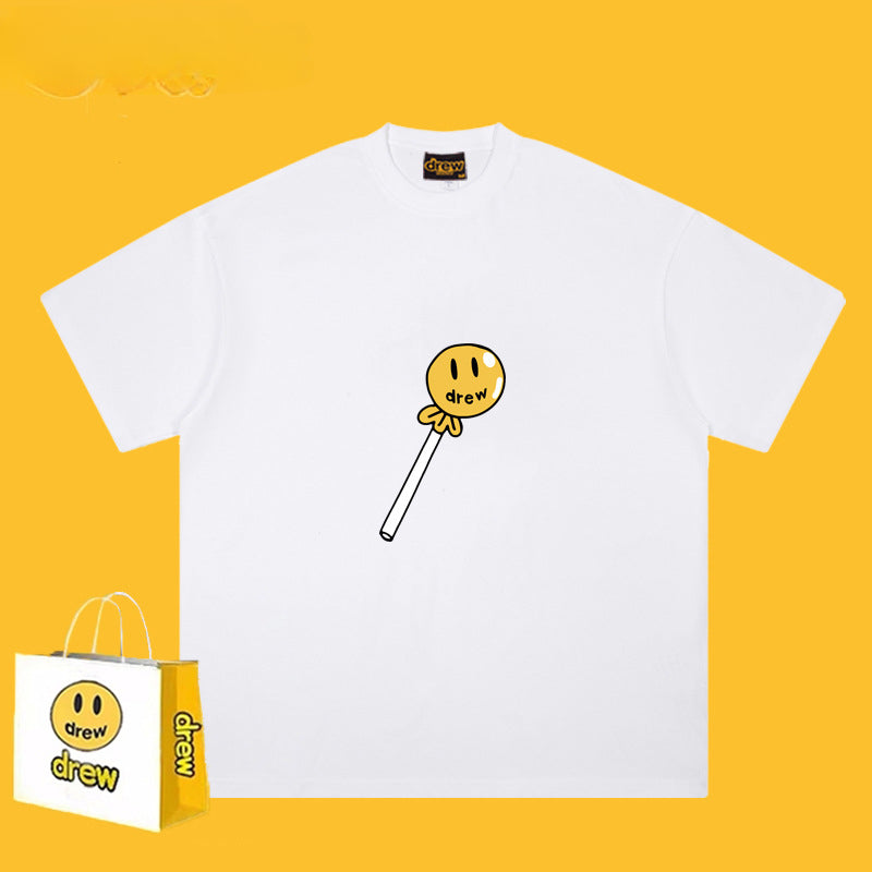 Drew T-shirts T-shirt Candy Short Sleeve Loose