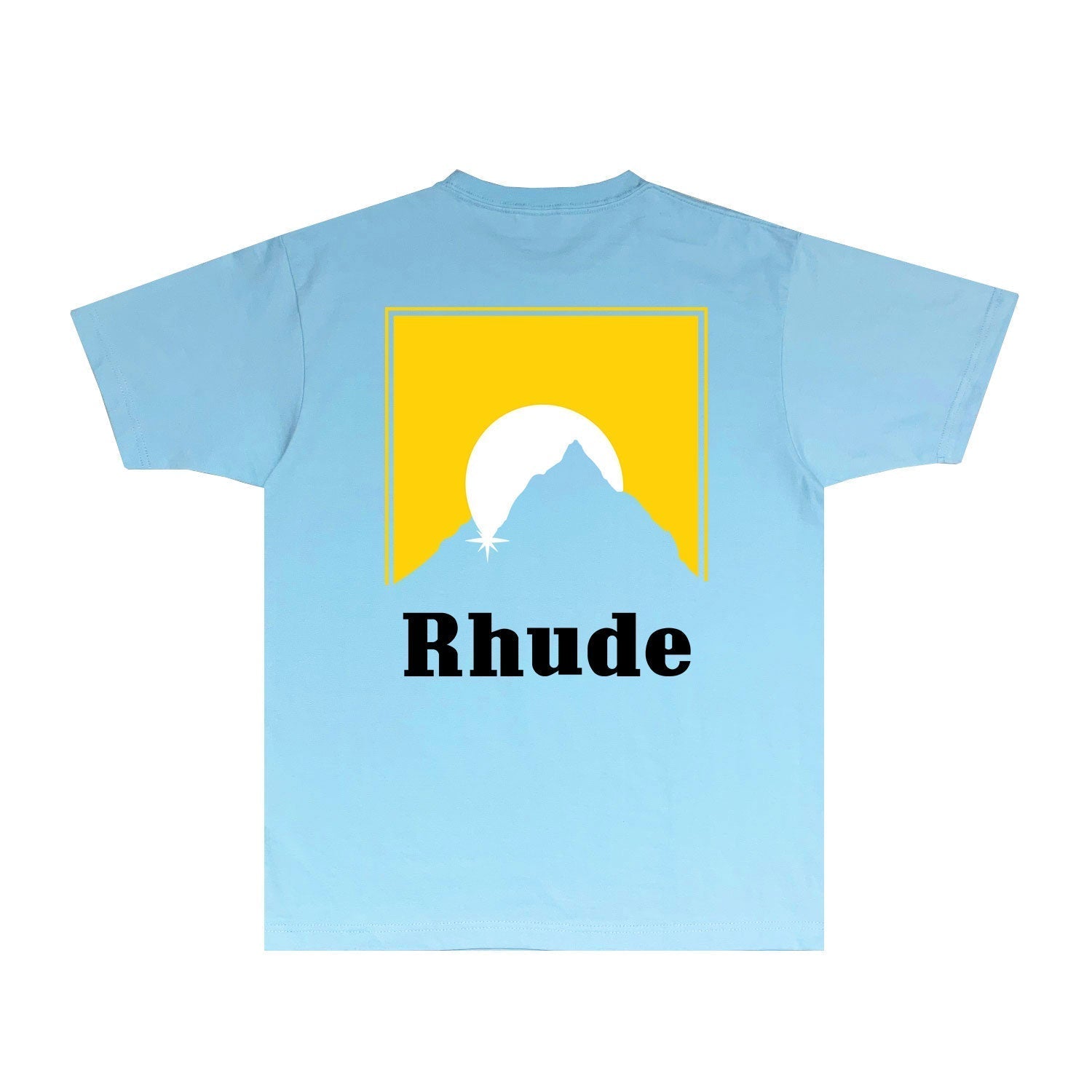 Rhude T-shirts Printed Trendy Pure Cotton