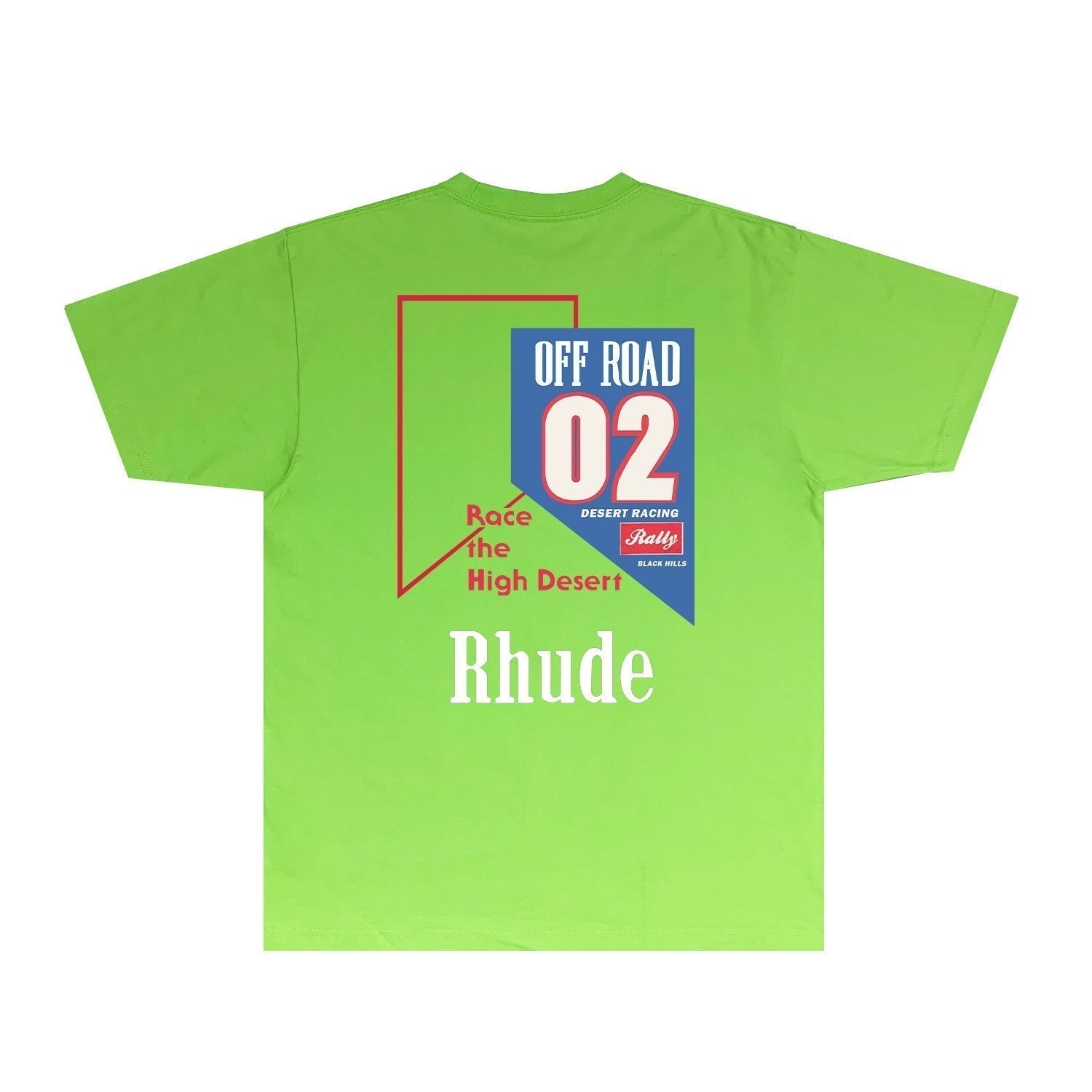 Rhude T-shirts Printed Trendy Pure Cotton