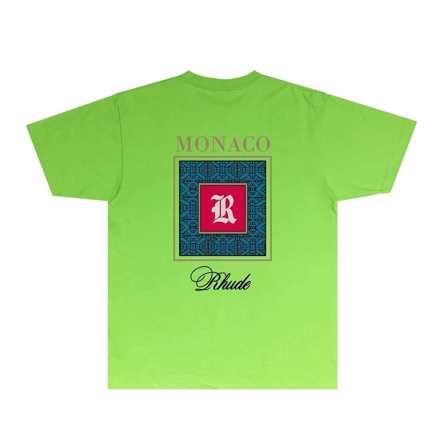 Rhude T-shirts Printed Trendy Pure Cotton