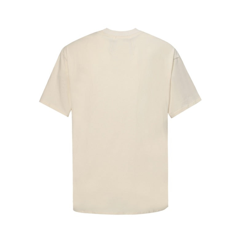 Rhude T-shirt Parrot Wheat Ear Letter Print Short Sleeve T-shirt