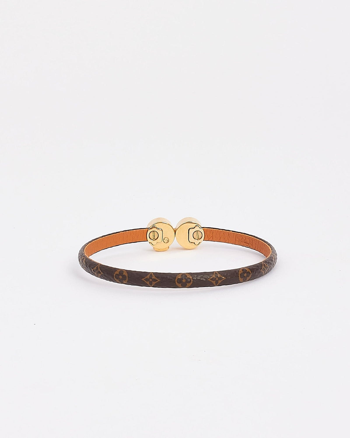 Louis Vuitton Historic Mini Monogram 18K Gold Bracelet