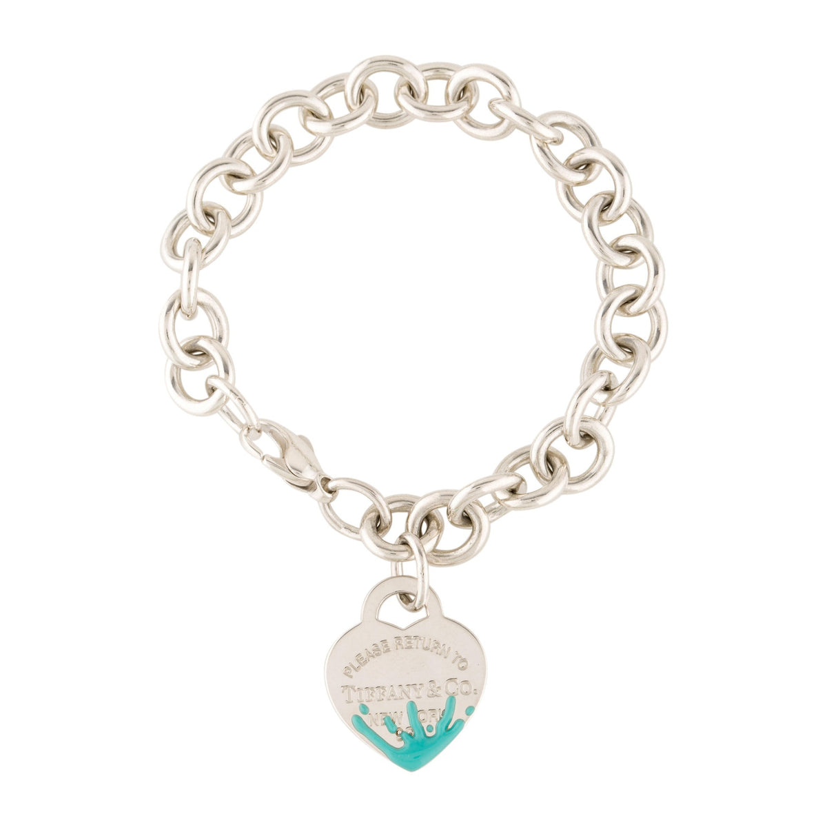 Tiffany Heart Tag 18K Gold Bracelet