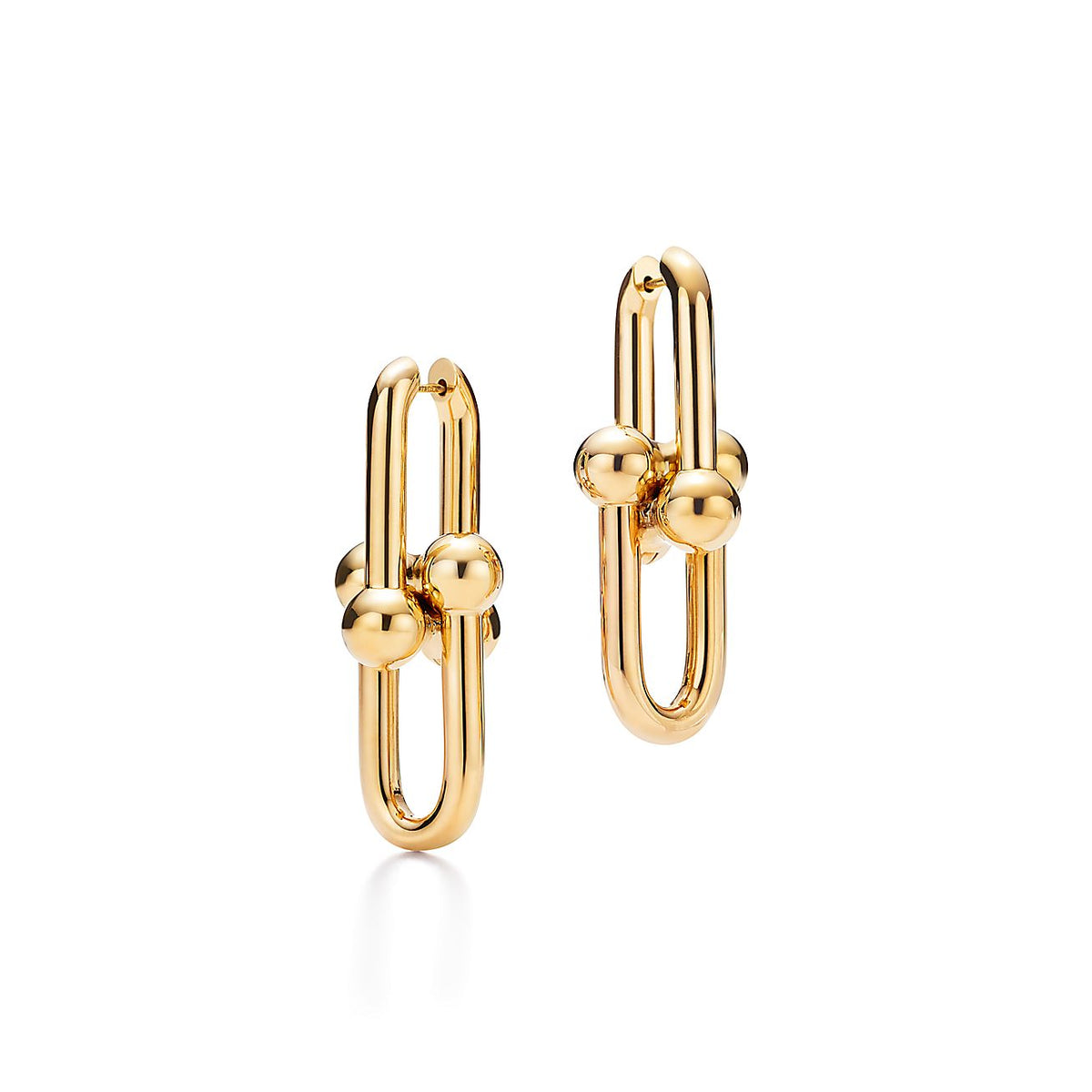 Tiffany HardWear Extra Large Link 18K Gold Earrings