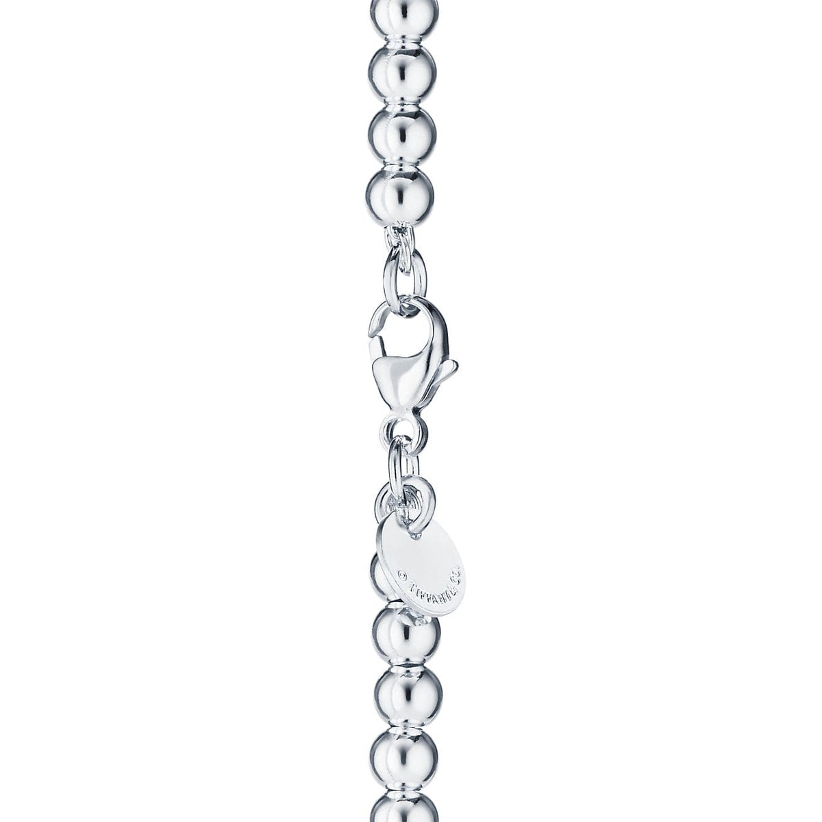 Tiffany Return to Pink Heart Tag Bead 18K Gold Bracelet