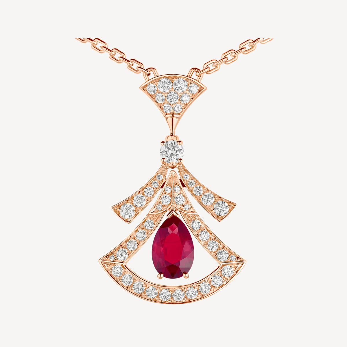Bvlgari Dream Diamond 18K Gold Necklace