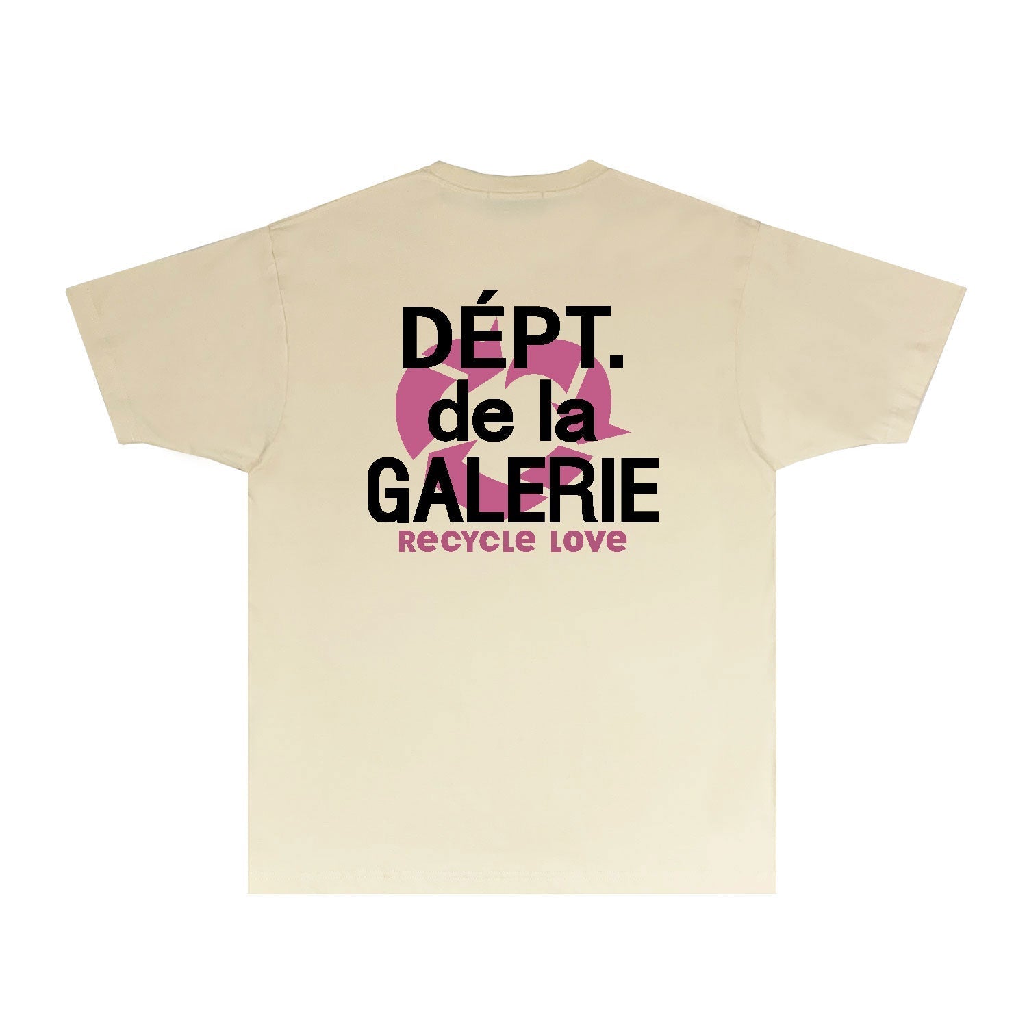 Gallery Dept T Shirt Retro Printed Loose Short-Sleeved Shirt
