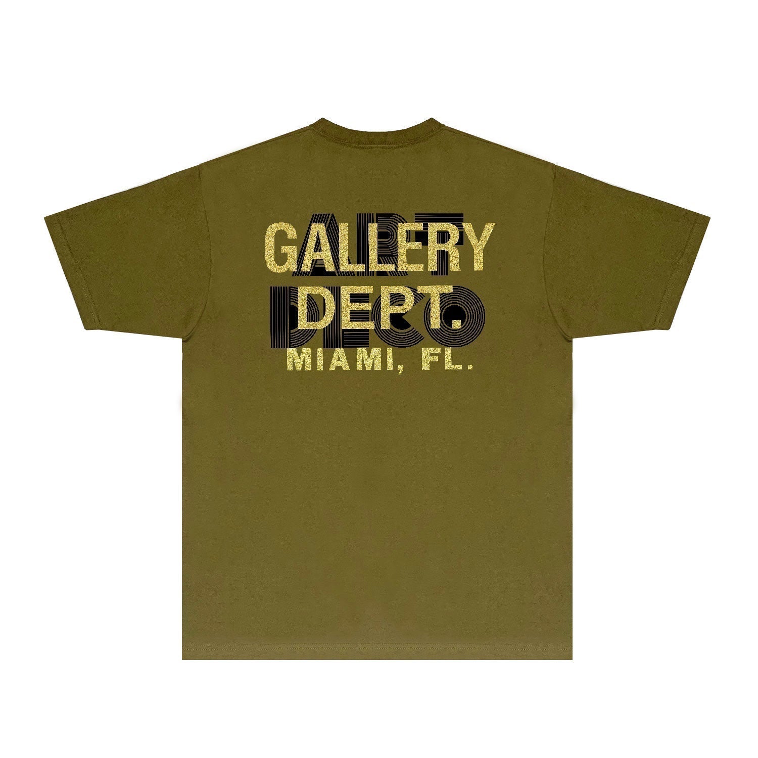 Gallery Dept T Shirt Retro Printed Loose Short-Sleeved Shirt (part2)