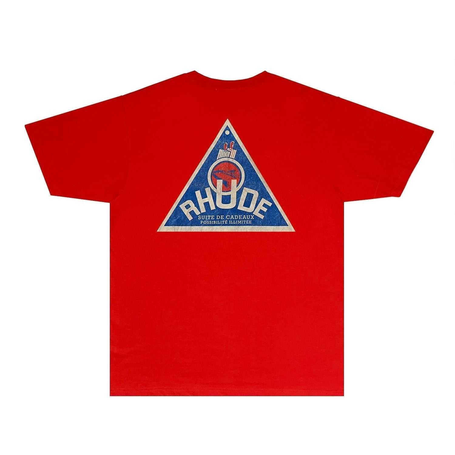 Rhude T-shirts Printed Trendy Pure Cotton