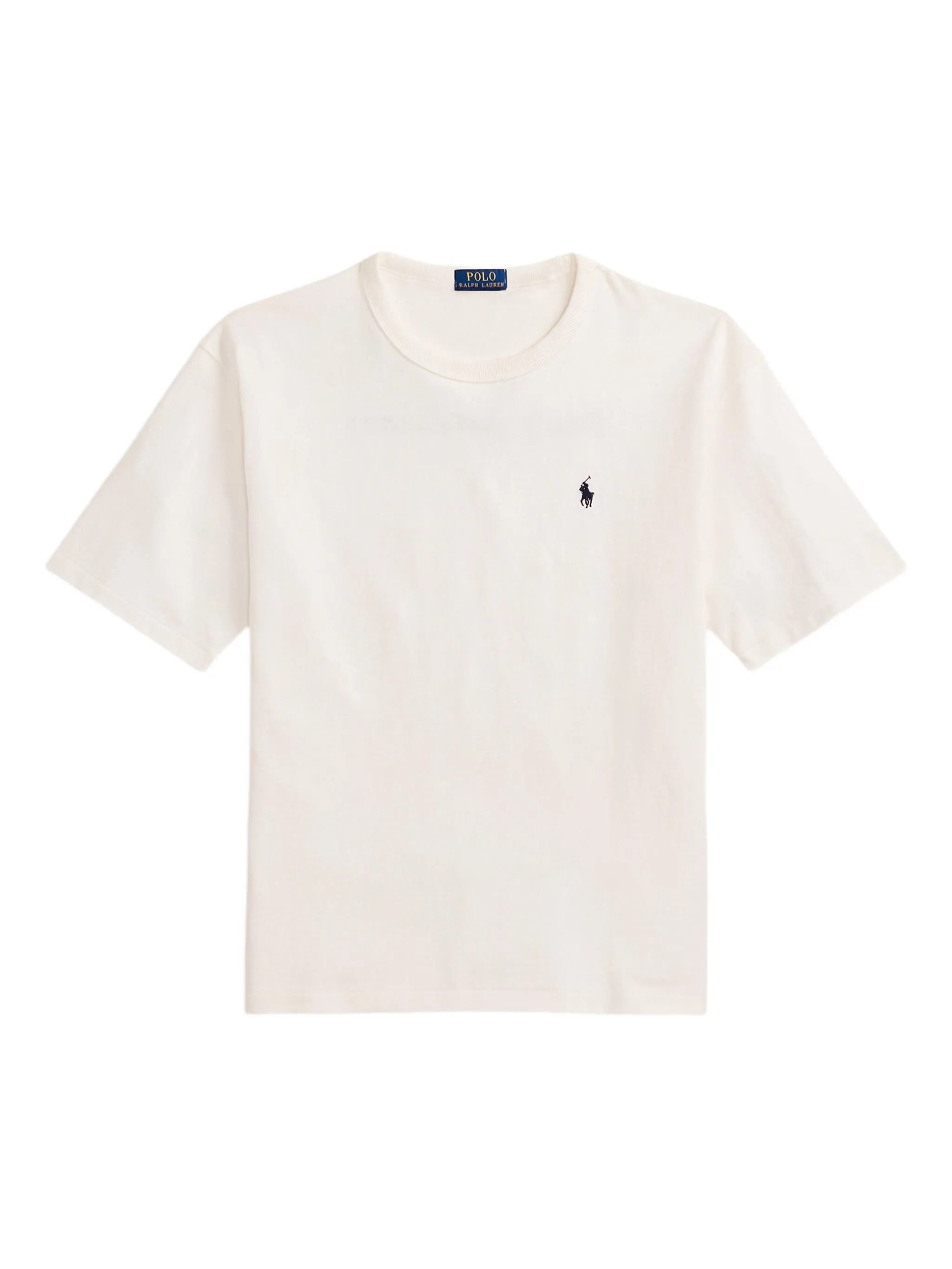 RALPH LAUREN Relaxed Fit Logo Jersey T-Shirt White