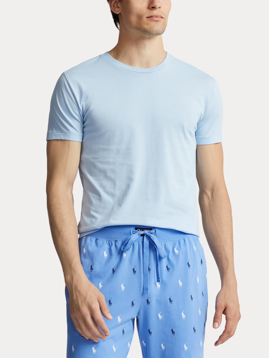 RALPH LAUREN Slim Crewneck 3-Pack T-shirts Crs Navy/Lt Navy/Elt