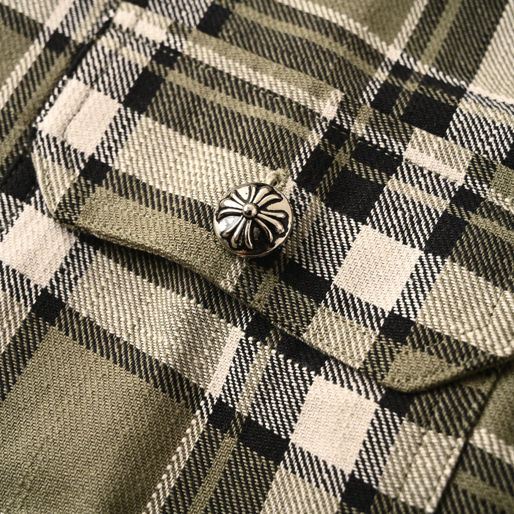 Chrome Hearts Classic Plaid Shirt