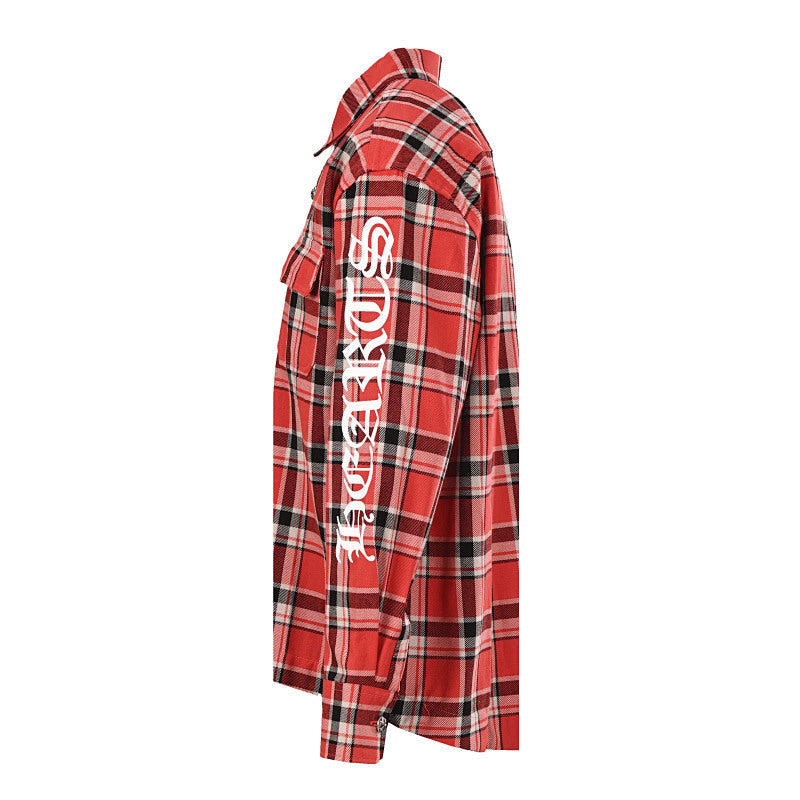 Chrome Hearts Classic Plaid Shirt