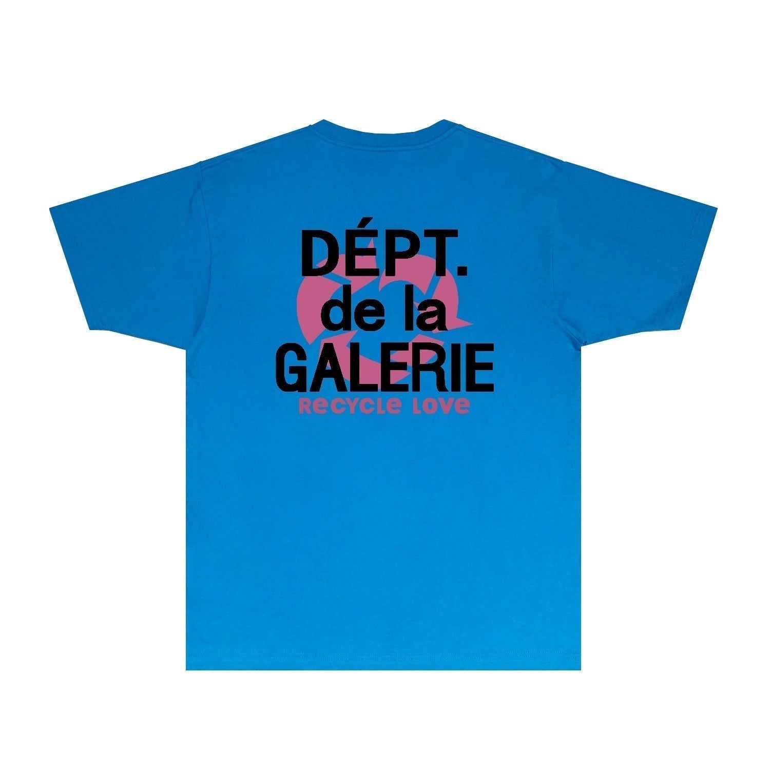 Gallery Dept T Shirt Retro Printed Loose Short-Sleeved Shirt