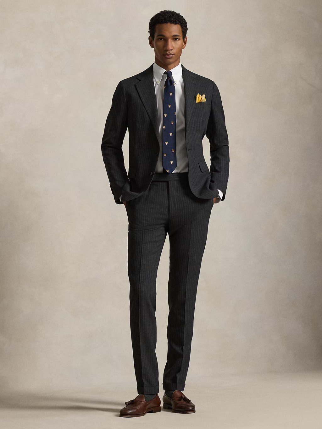 RALPH LAUREN Custom Fit Oxford Shirt White