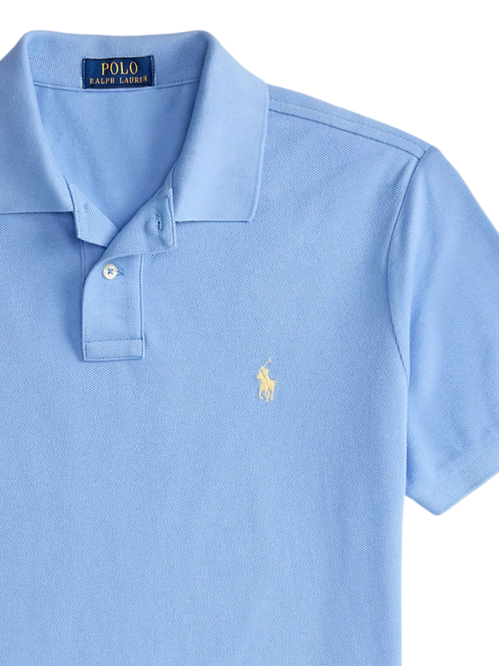 RALPH LAUREN The Iconic Mesh Polo Bristol Blue