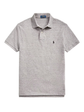 RALPH LAUREN The Iconic Mesh Polo Shirt Canterbury Heather