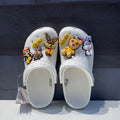 Crocs Drew House Justin Sandals Taro Purple Hole Shoes Beach