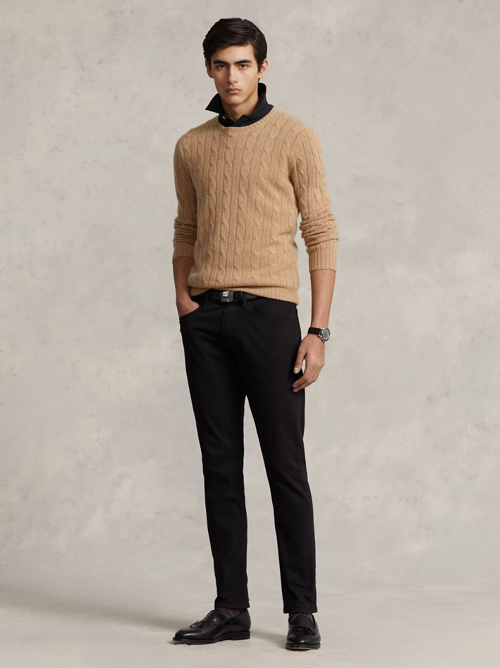 RALPH LAUREN Sullivan Slim Denim Jeans Black