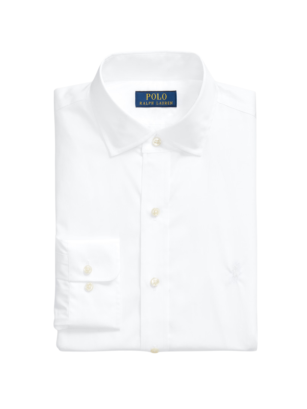 RALPH LAUREN Custom Fit Poplin Shirt White