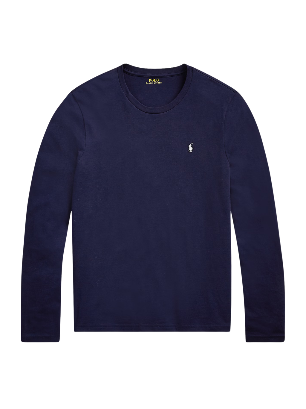 RALPH LAUREN Cotton Jersey Sleep Shirt Cruise Navy