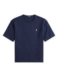 RALPH LAUREN Relaxed Fit Logo Jersey T-Shirt Navy