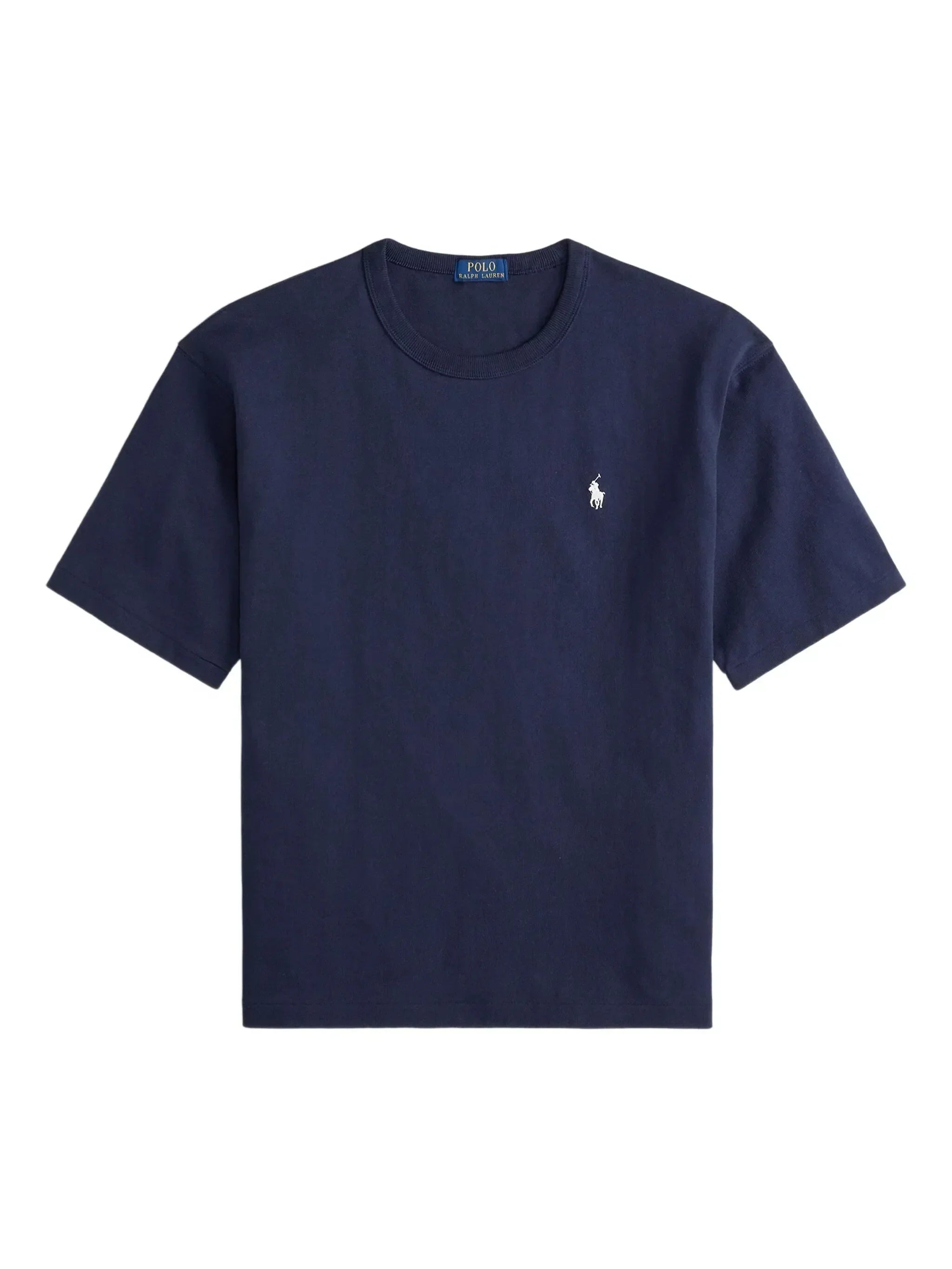 RALPH LAUREN Relaxed Fit Logo Jersey T-Shirt Navy