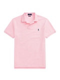 RALPH LAUREN Slim Fit Mesh Polo Shirt Pink