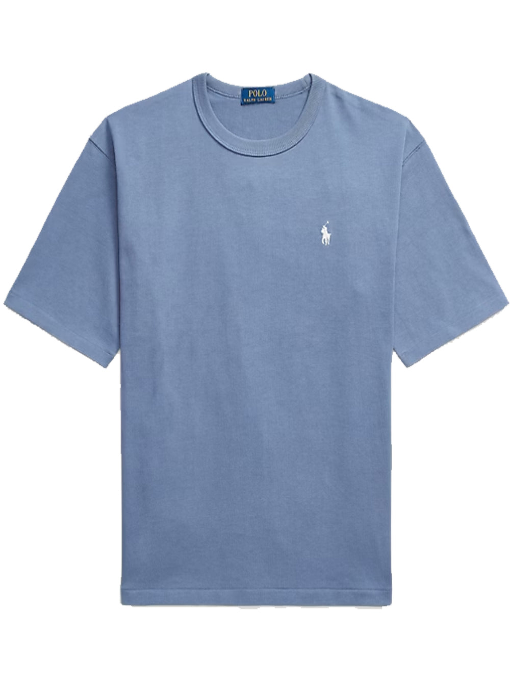 RALPH LAUREN Relaxed Fit Logo Jersey T-Shirt Blue