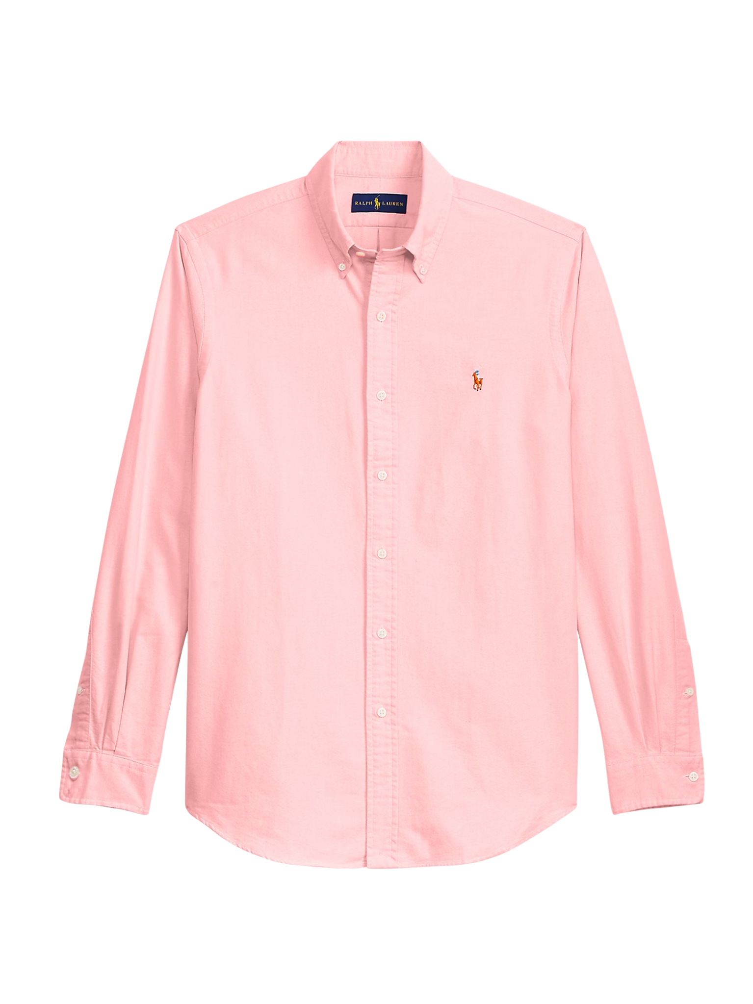 RALPH LAUREN Slim Fit Oxford Shirt Pink