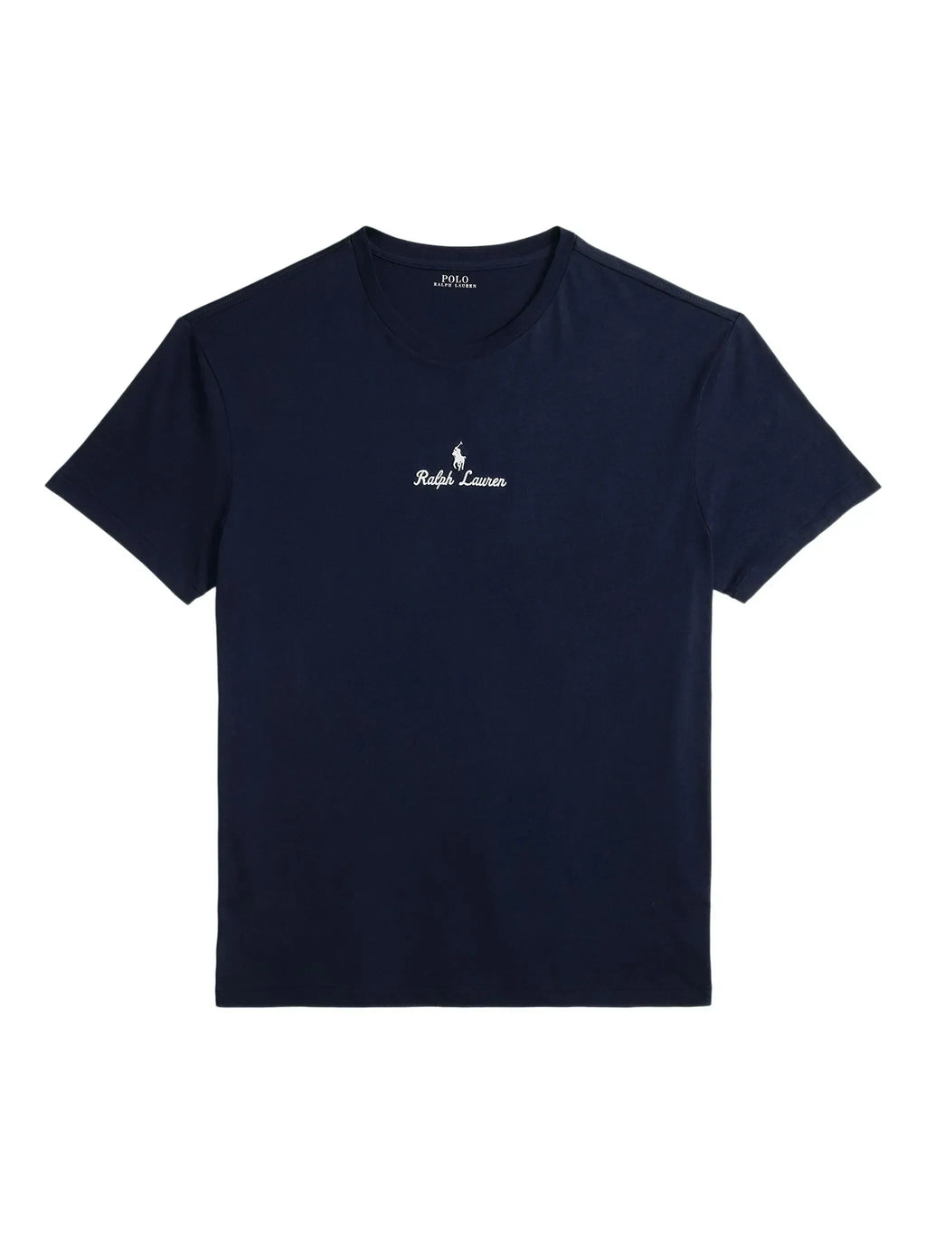 RALPH LAUREN Classic Fit Logo Jersey T-Shirt Aviator Navy