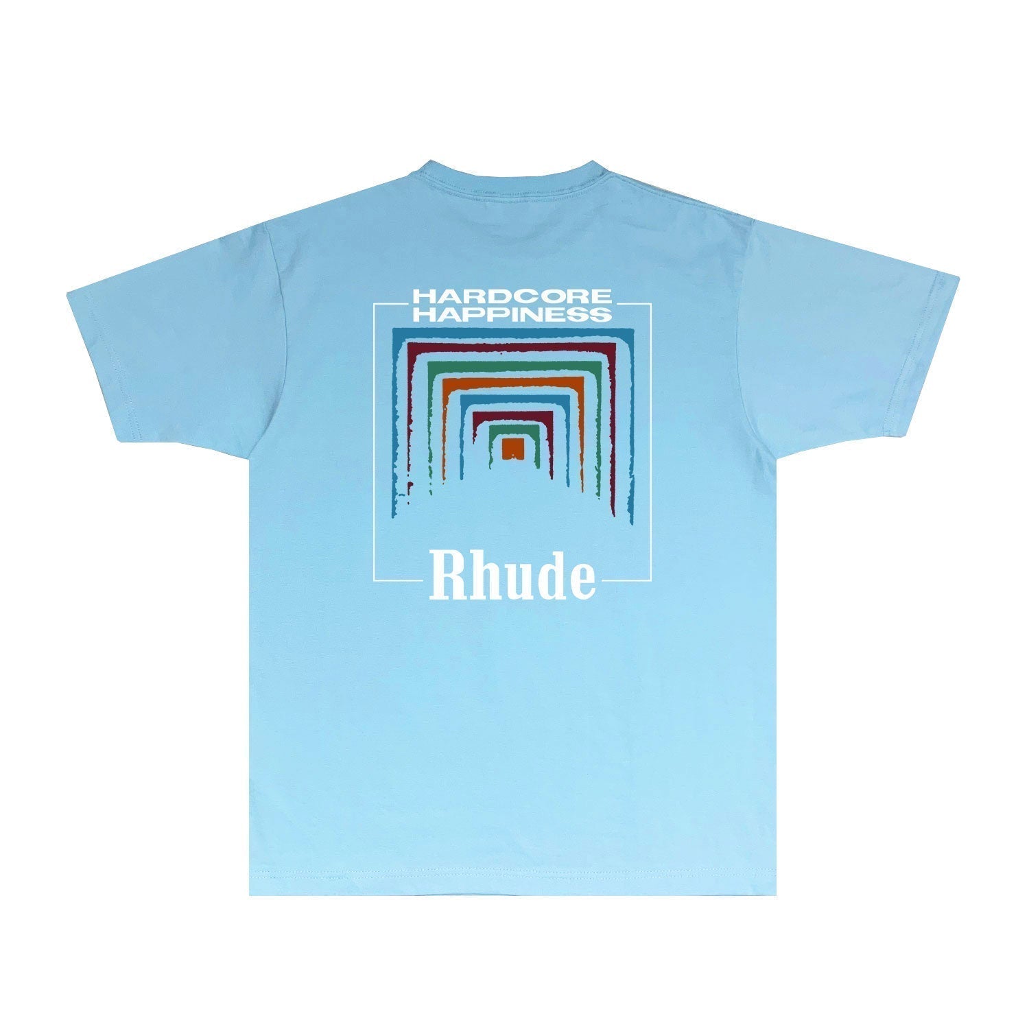Rhude T-shirts Printed Trendy Pure Cotton