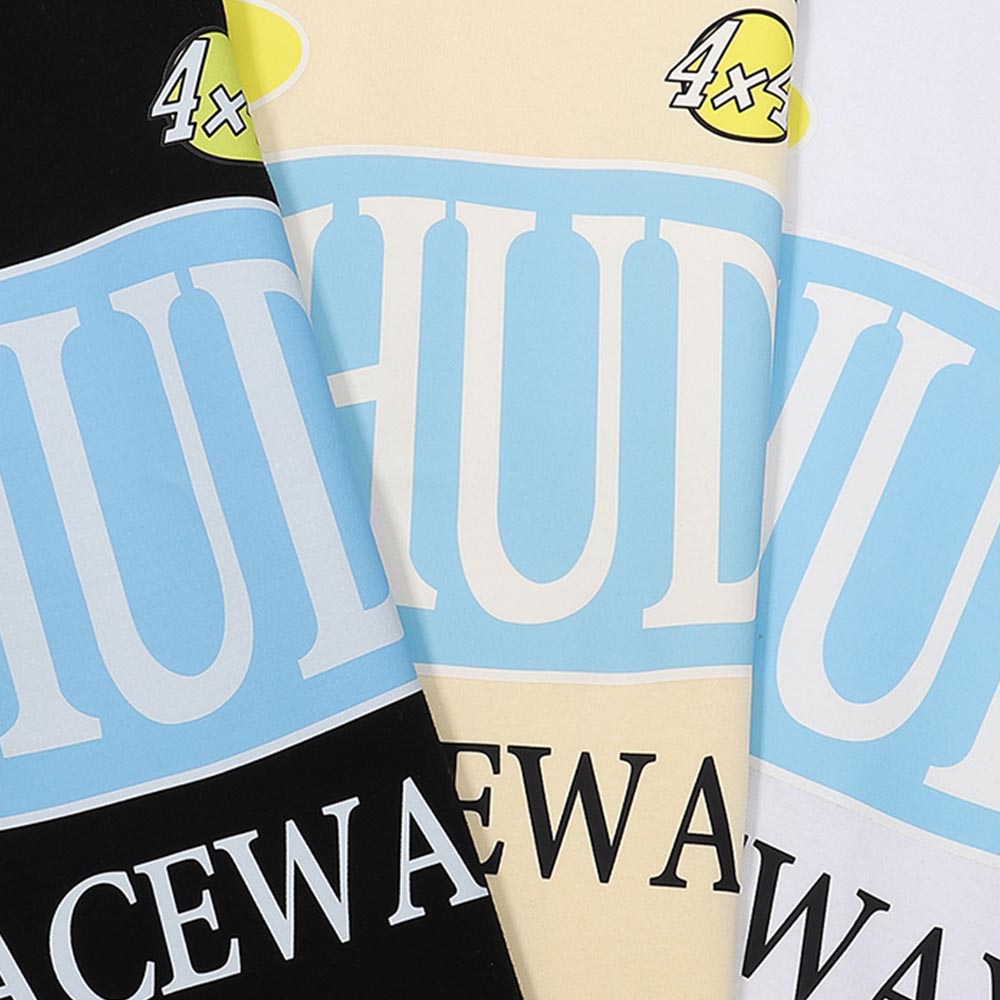 Rhude T-shirts Raceway Printing Cotton Casual Crew Neck Short Sleeve Men and Women