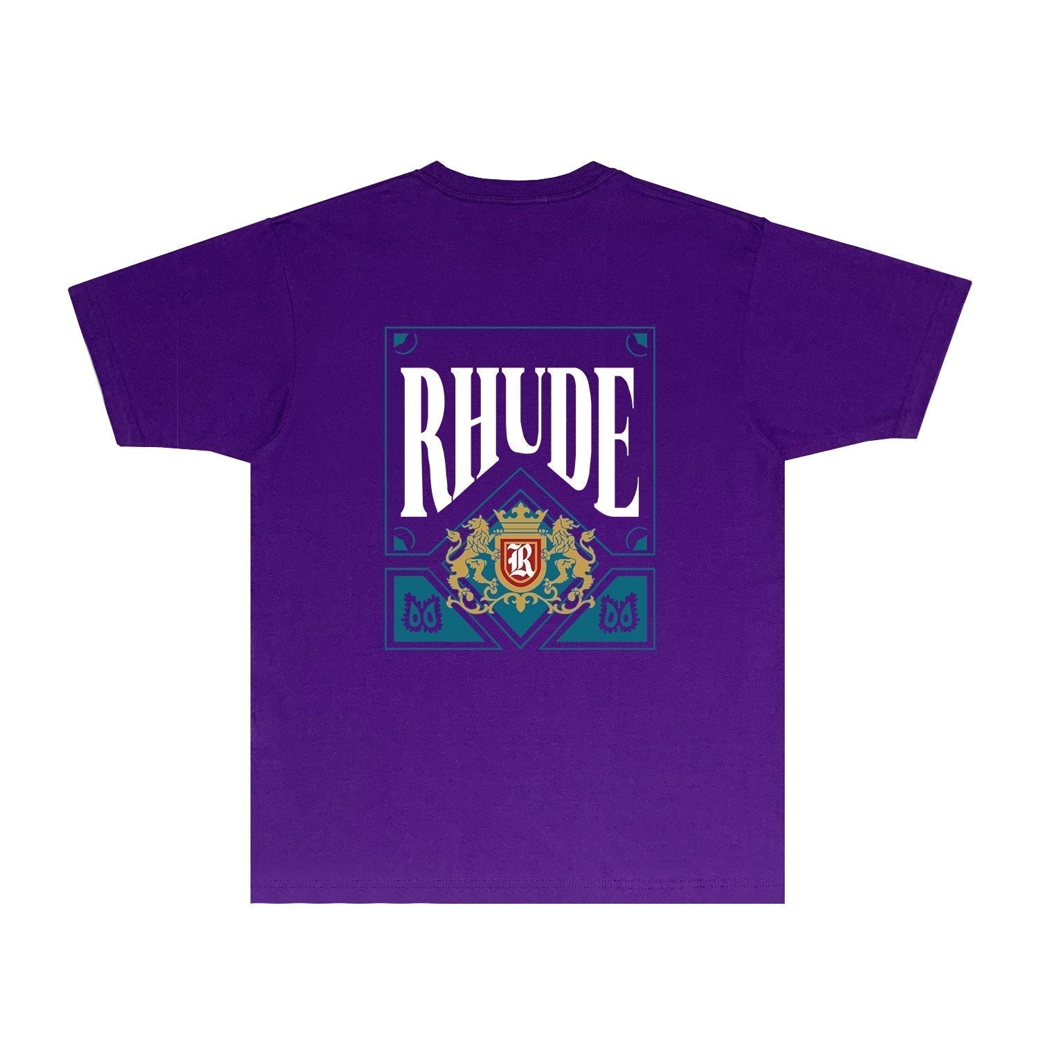 Rhude T-shirts Printed Trendy Pure Cotton