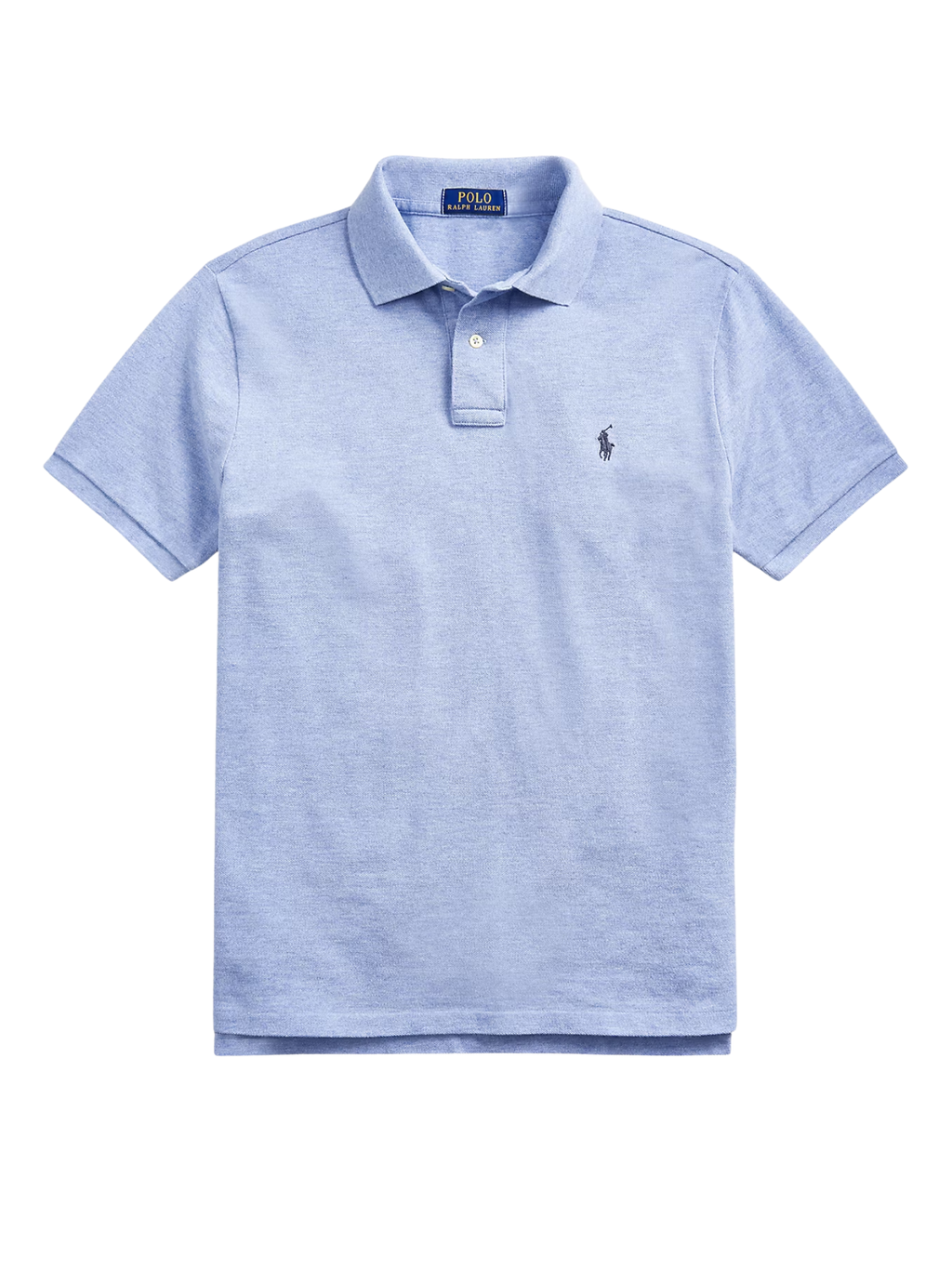 RALPH LAUREN The Iconic Mesh Polo Shirt Isle Heather