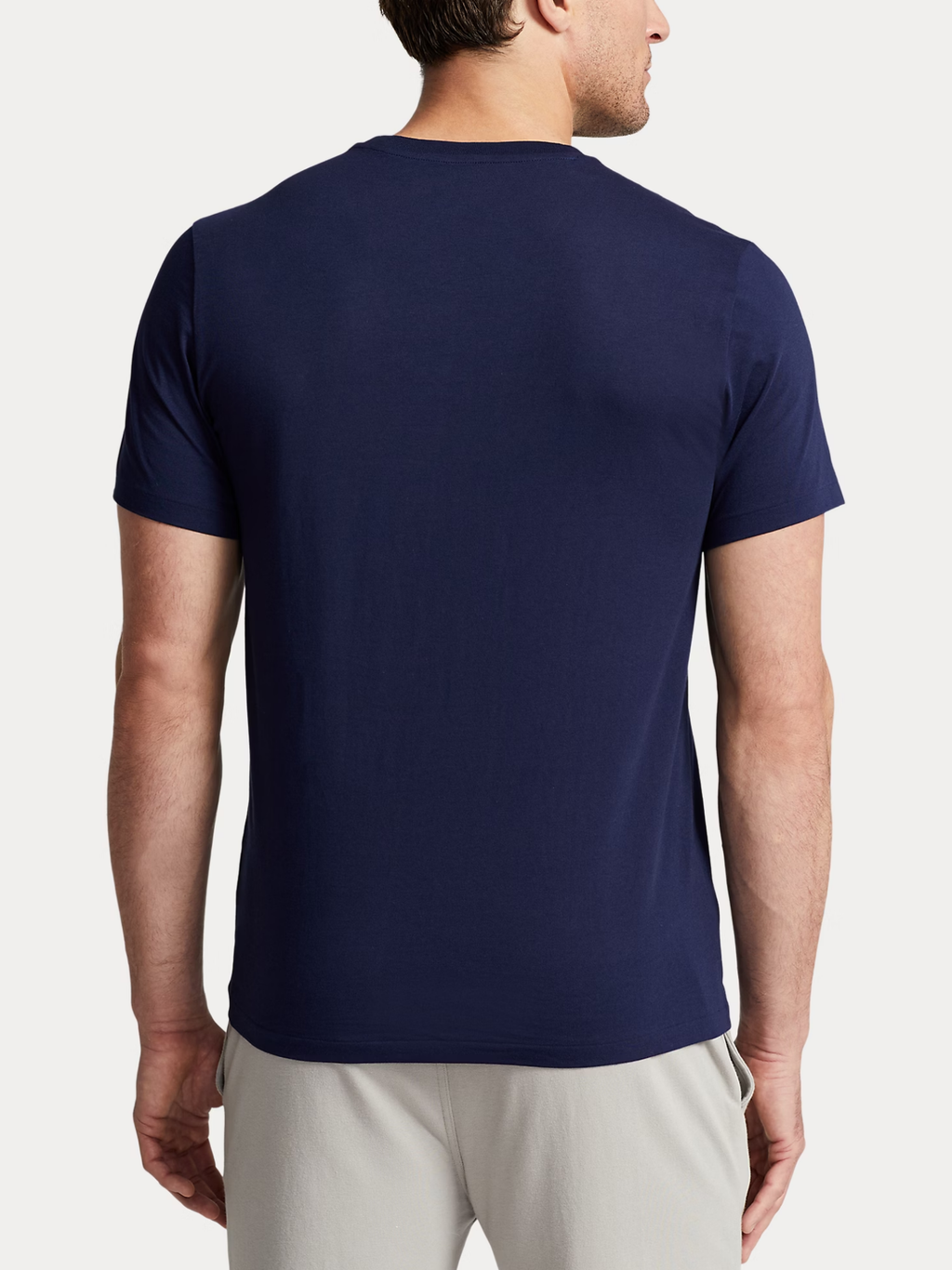 RALPH LAUREN Cotton Jersey Sleep T-shirt Cruise Navy