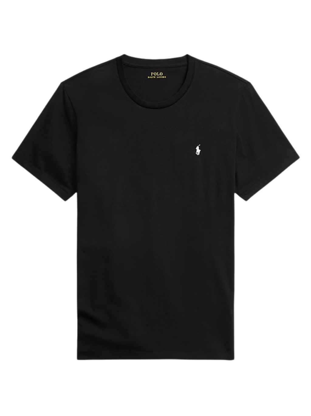 RALPH LAUREN Cotton Jersey Sleep T-shirt Polo Black