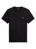 RALPH LAUREN Cotton Jersey Sleep T-shirt Polo Black
