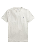RALPH LAUREN Custom Slim Fit Jersey Crewneck T-Shirt New Grey Heather