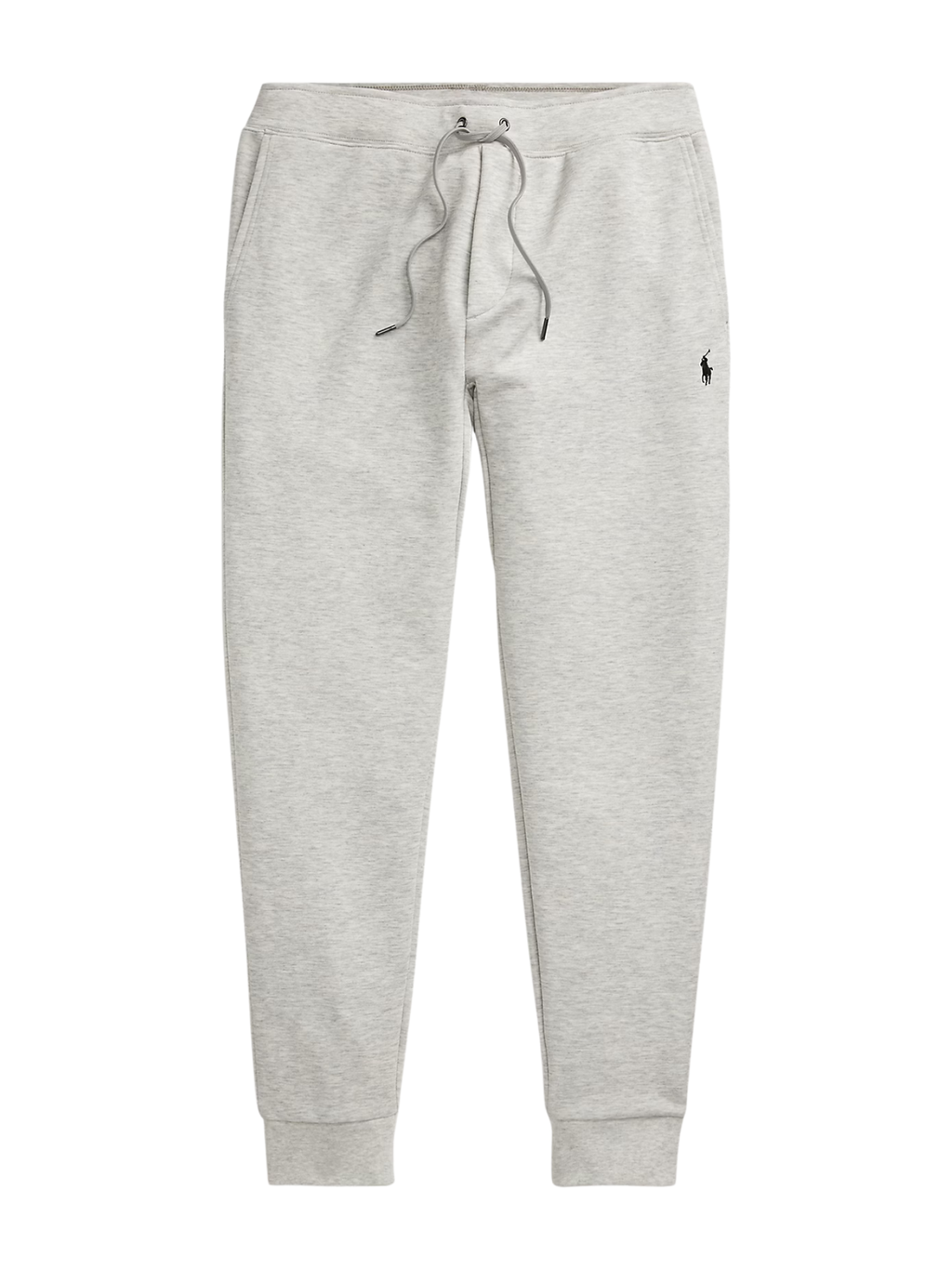 RALPH LAUREN Double-Knit Jogging Bottoms Light Sport Heather