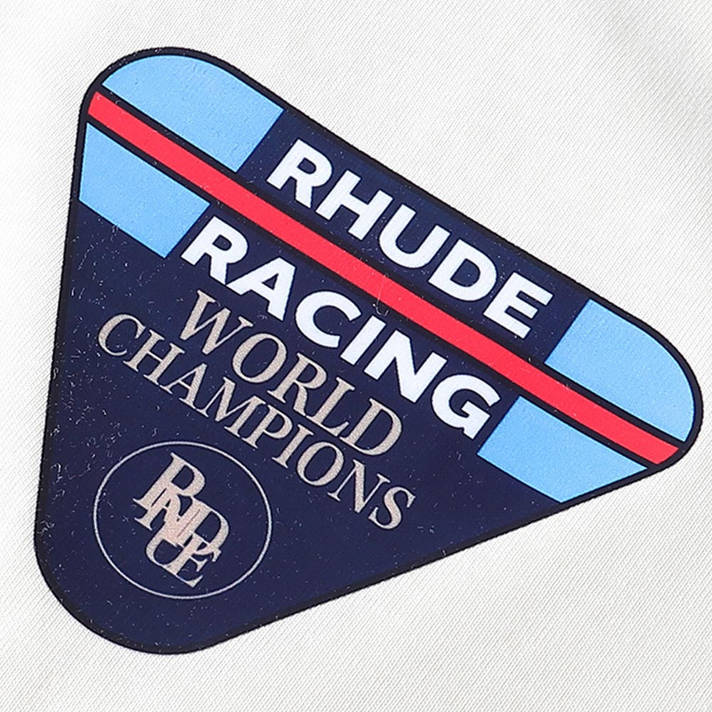 Rhude T-shirts World Champion Commemorative Cotton Casual Short Sleeve Men and Women