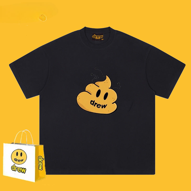 Drew T-shirts Short Sleeve Faeces Graffiti High Street