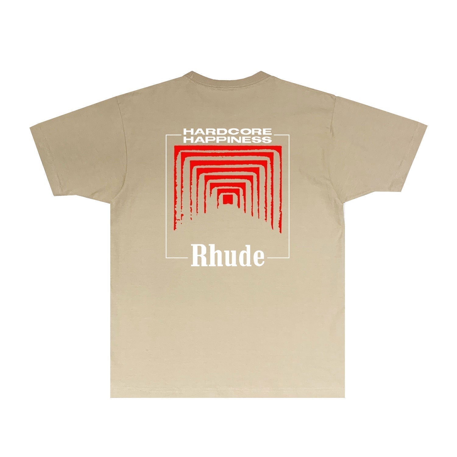 Rhude T-shirts Printed Trendy Pure Cotton