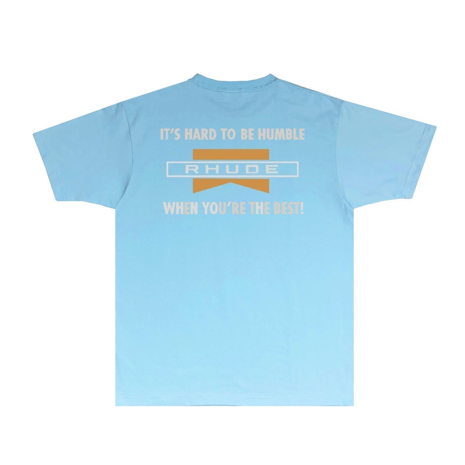 Rhude T-shirts Printed Trendy Pure Cotton