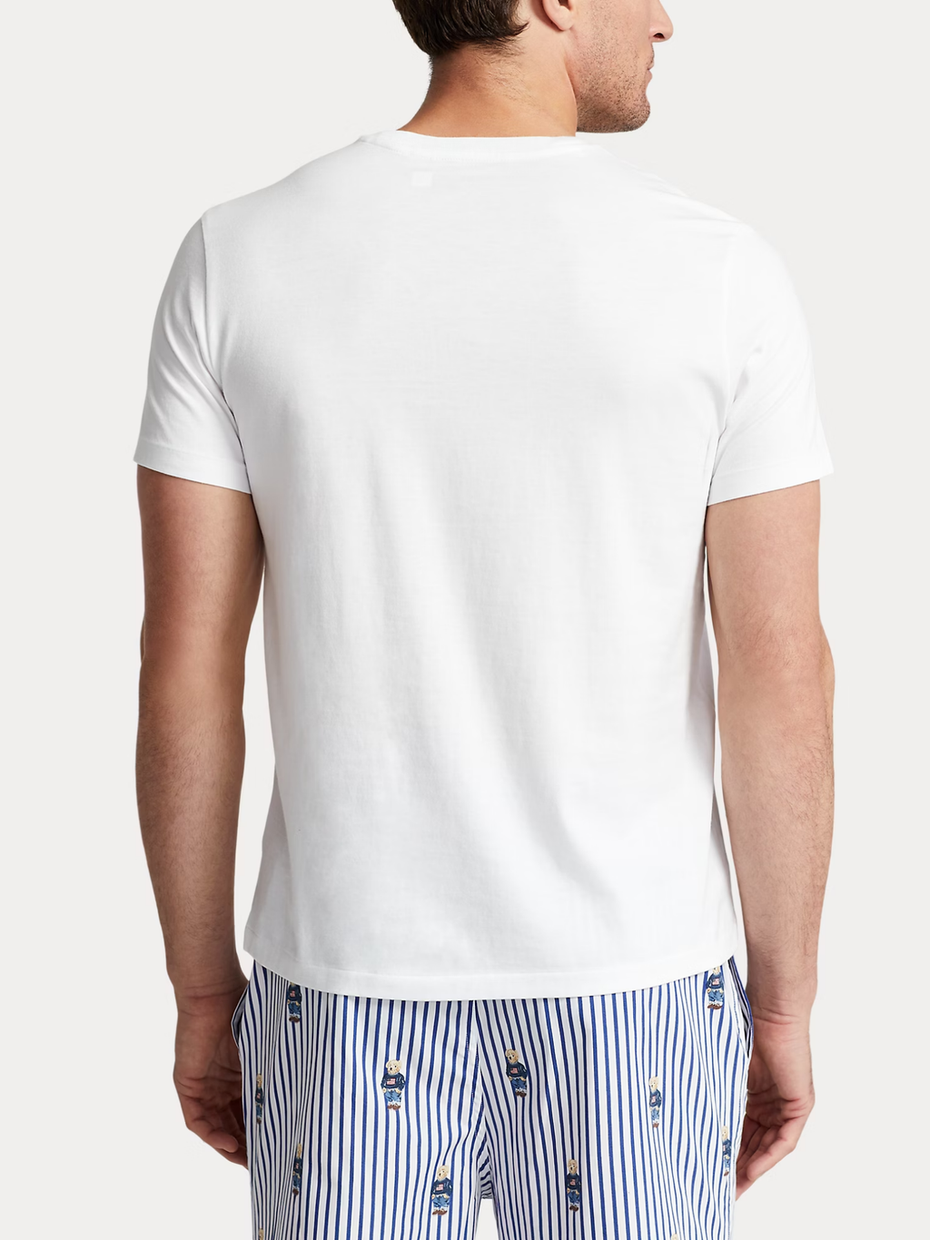 RALPH LAUREN Cotton Jersey Sleep T-shirt White