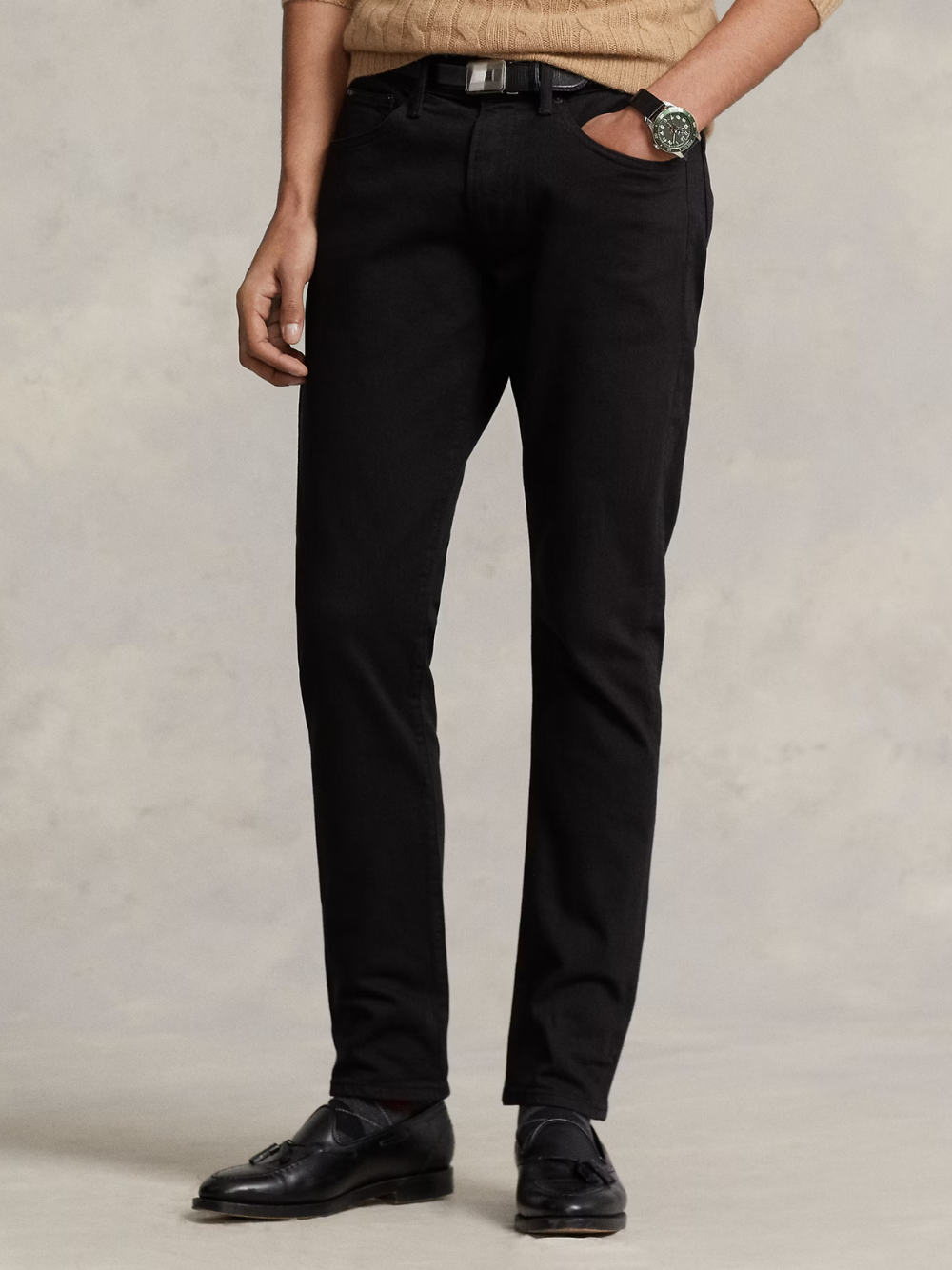 RALPH LAUREN Sullivan Slim Denim Jeans Black