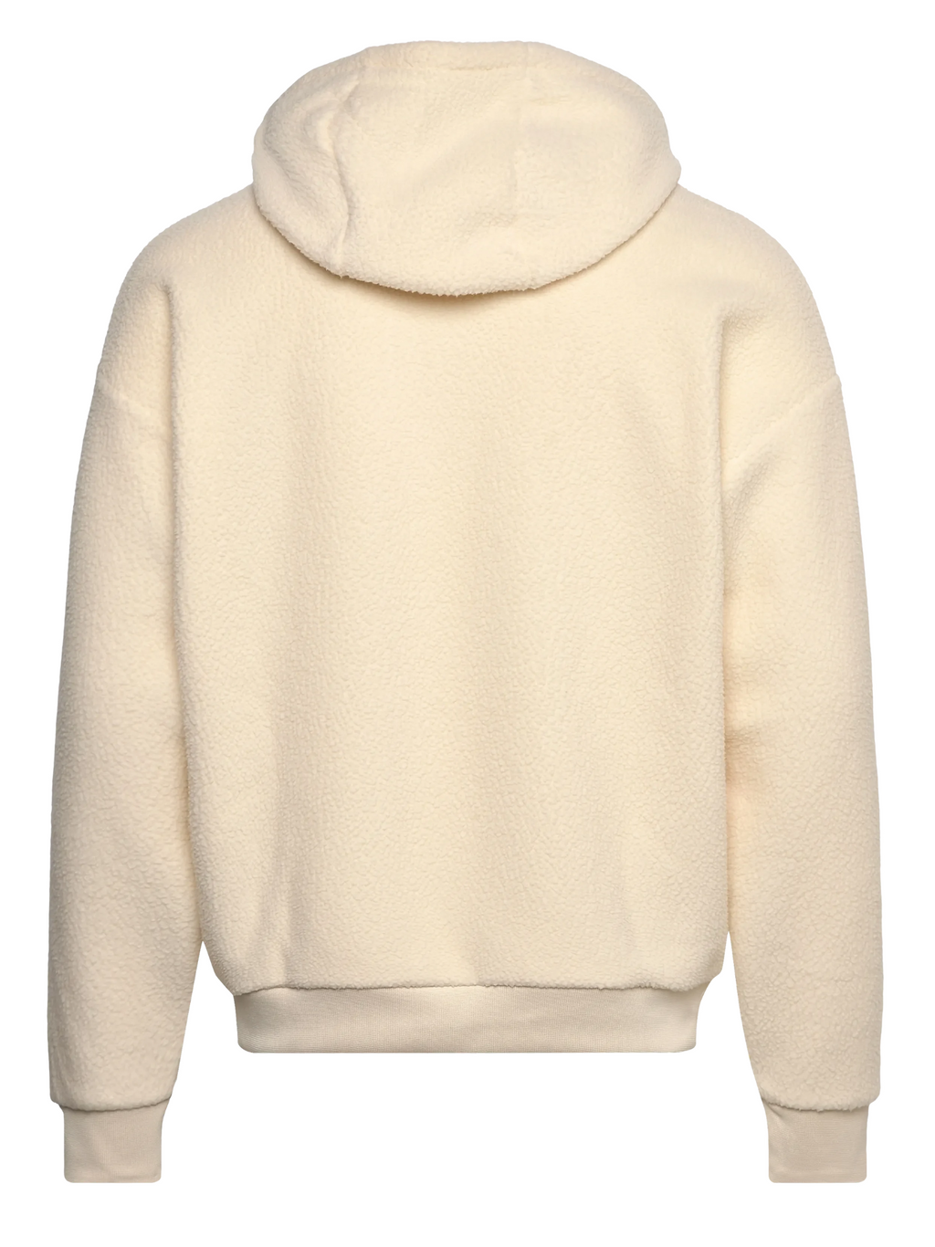 RALPH LAUREN Polo Pile Fleece Hoodie Cream