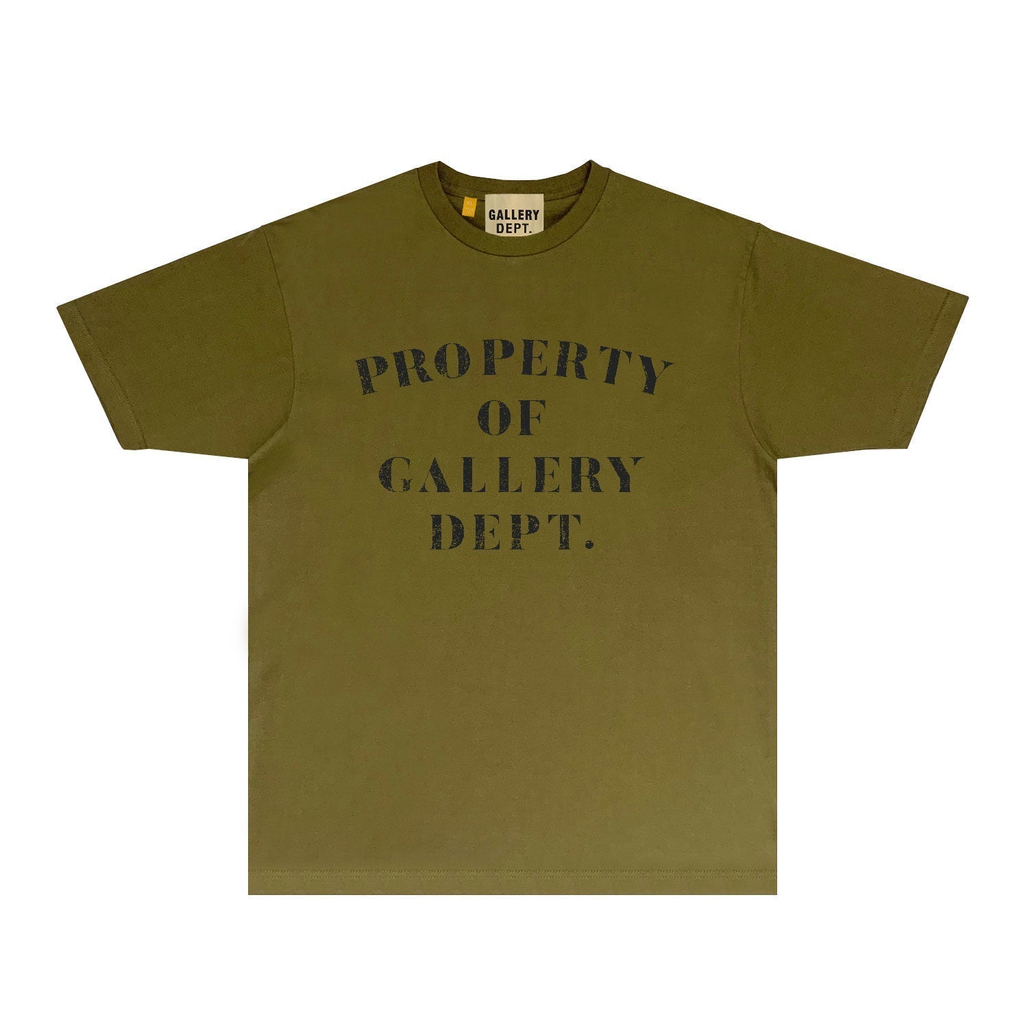 Gallery Dept T Shirt Retro Printed Loose Short-Sleeved Shirt