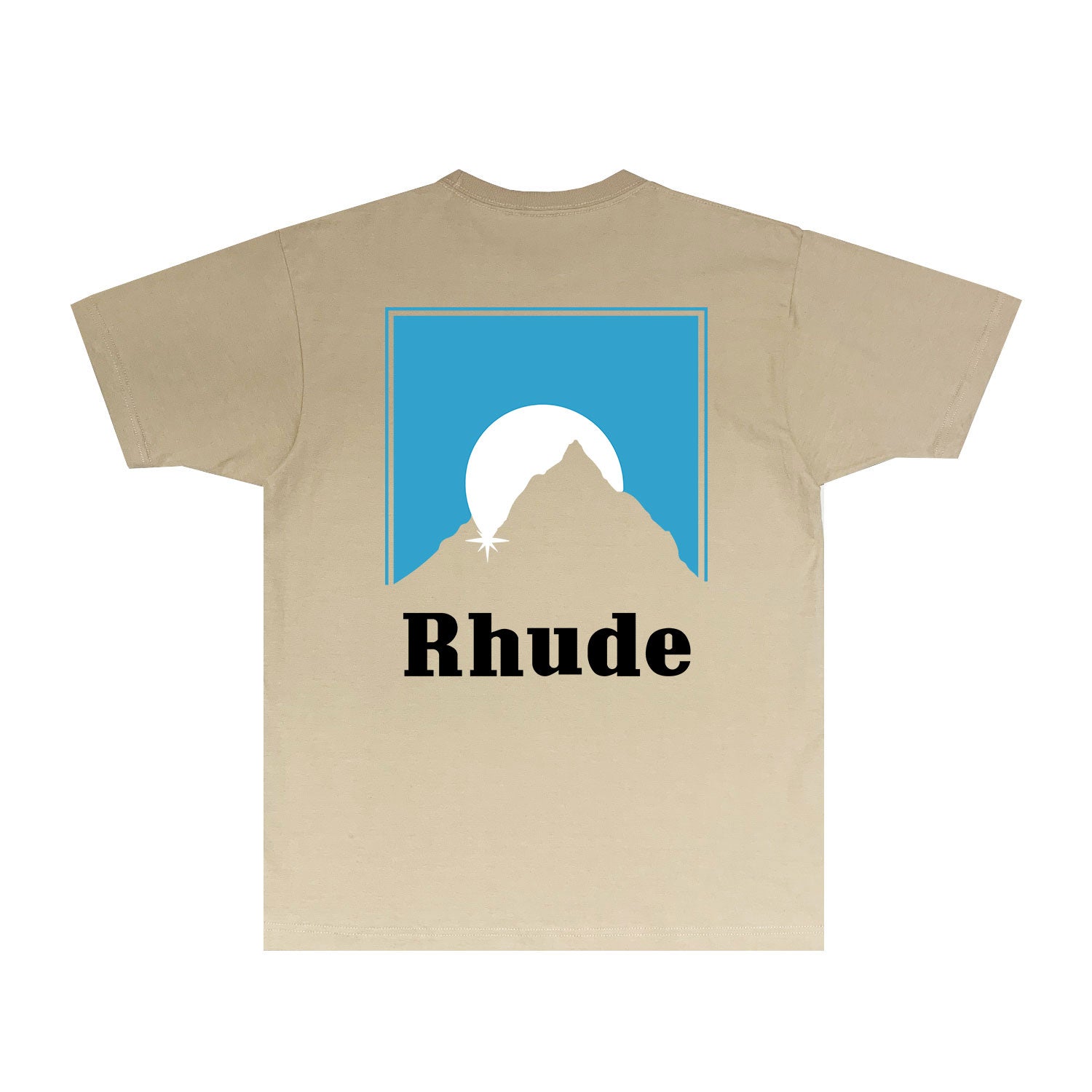 Rhude T-shirts Printed Trendy Pure Cotton